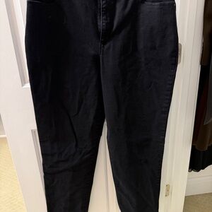 Gloria Vanderbilt Amanda Black Jeans Size 18